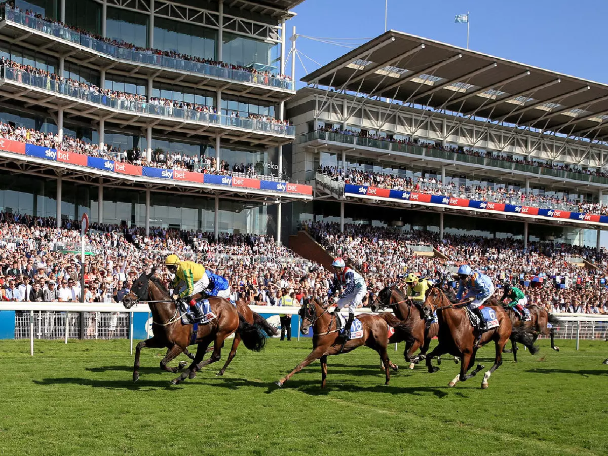 Mustajeer ridden by Colin Keane wins the Sky Bet Ebor during Sky Bet Ebor Day of the Yorkshire Ebor Festival at York Racecourse.