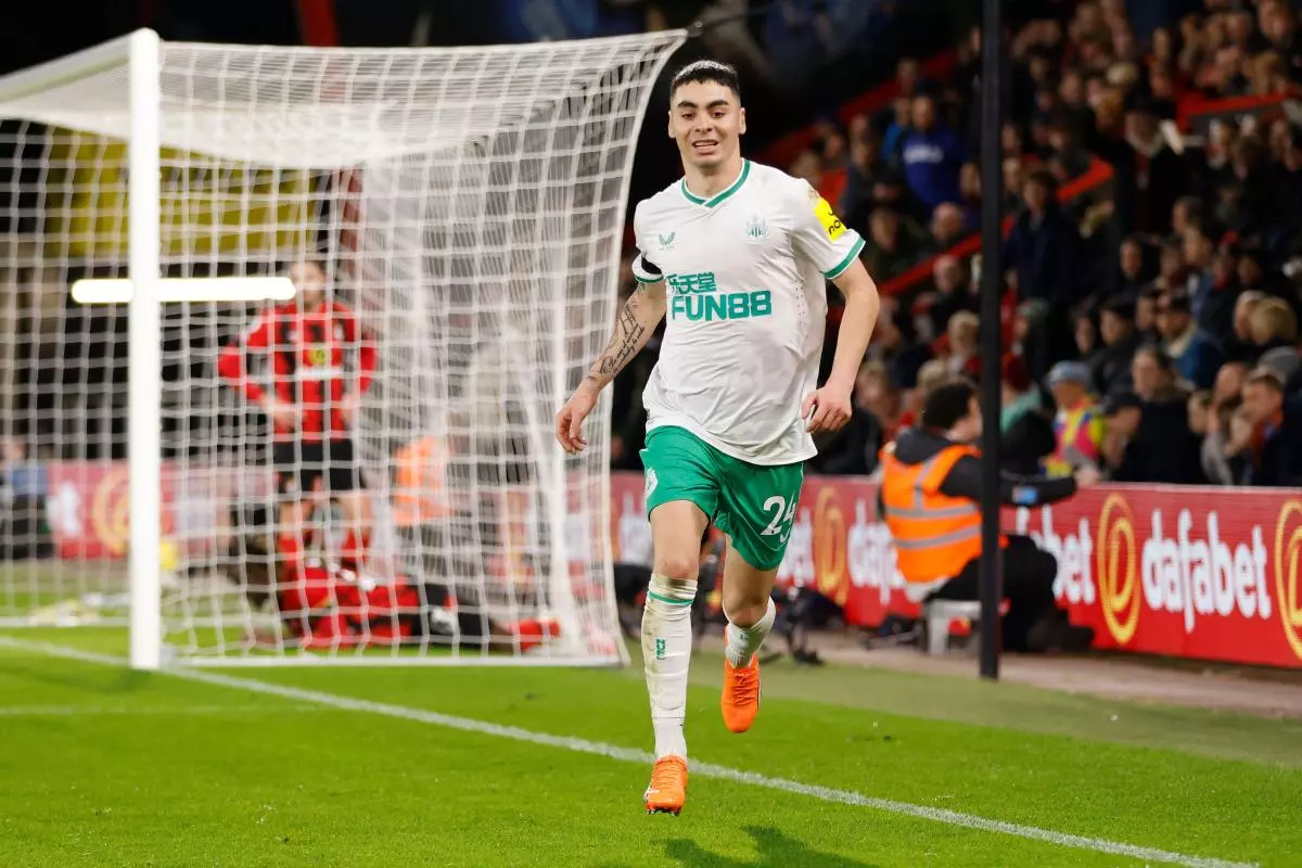 Newcastle United's Miguel Almiron