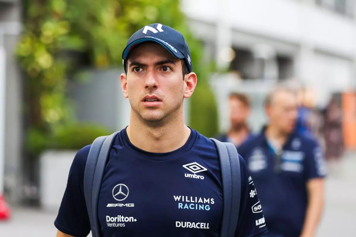 Nicholas Latifi in Singapore