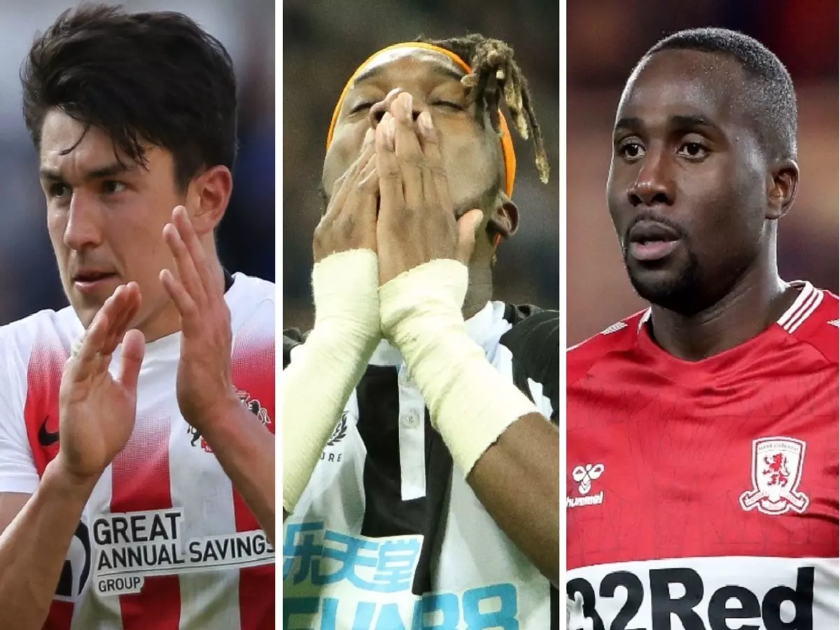 Sunderland Newcastle Middlesbrough