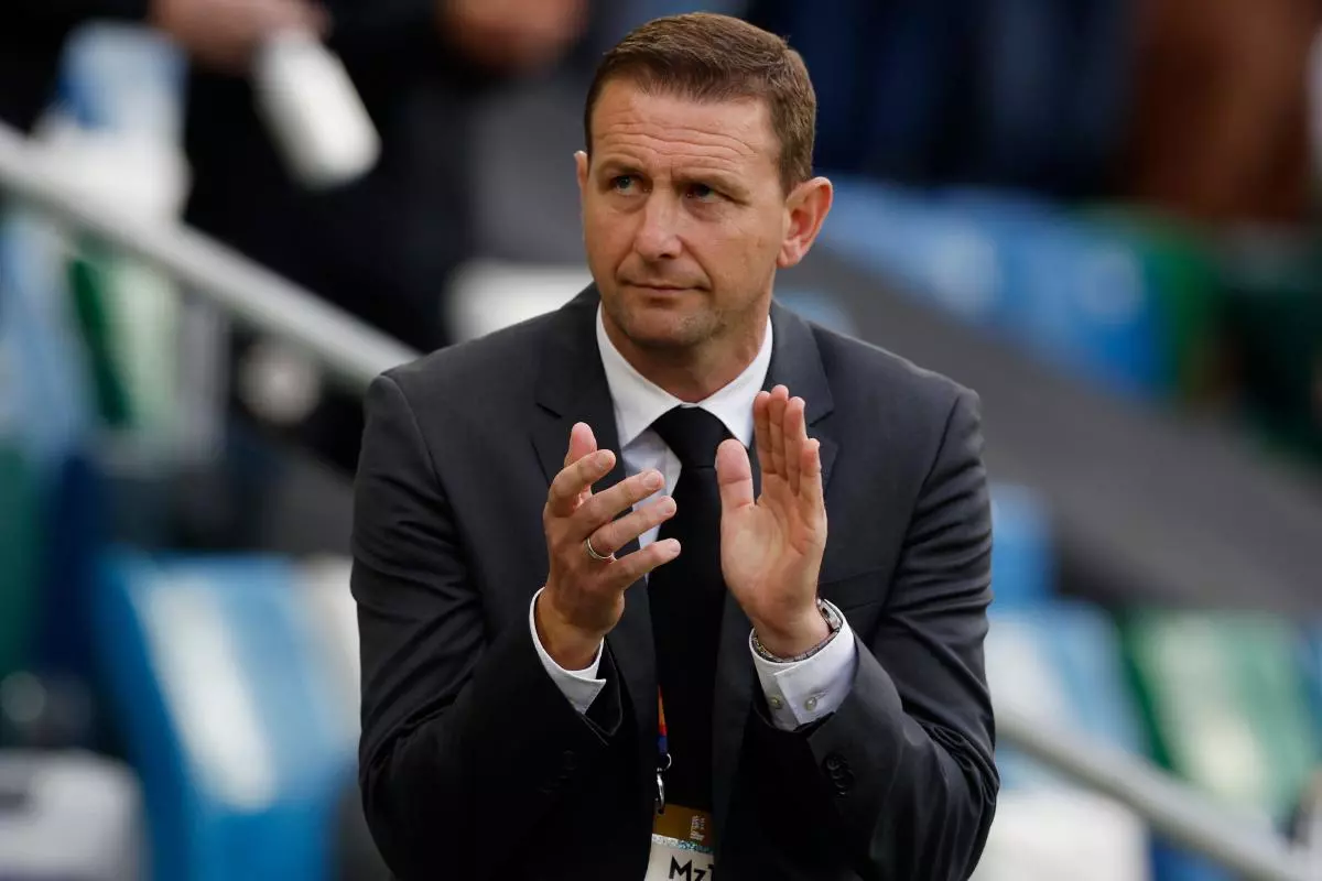 Northern Ireland manager Ian Baraclough