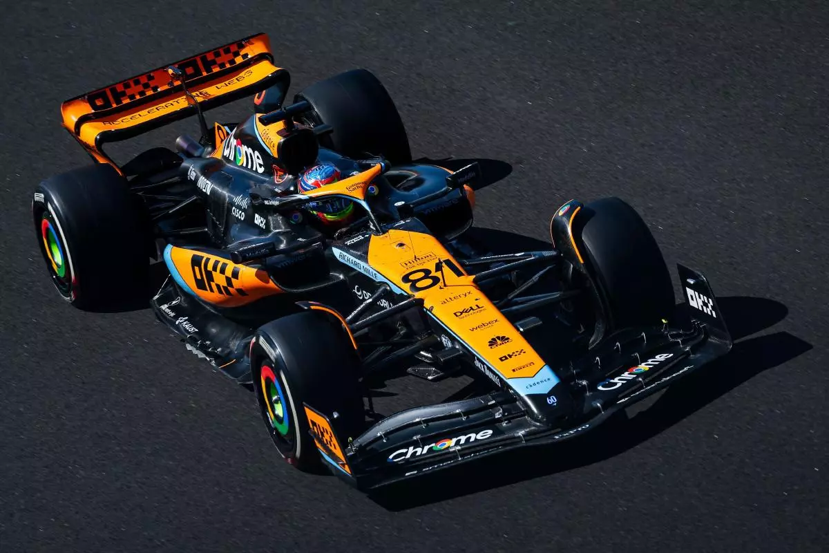 Oscar Piastri at Hungarian GP