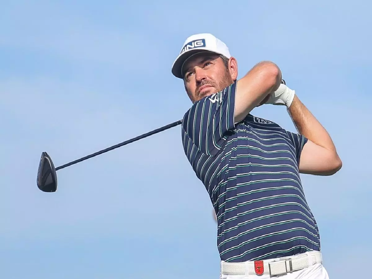 Louis Oosthuizen driving