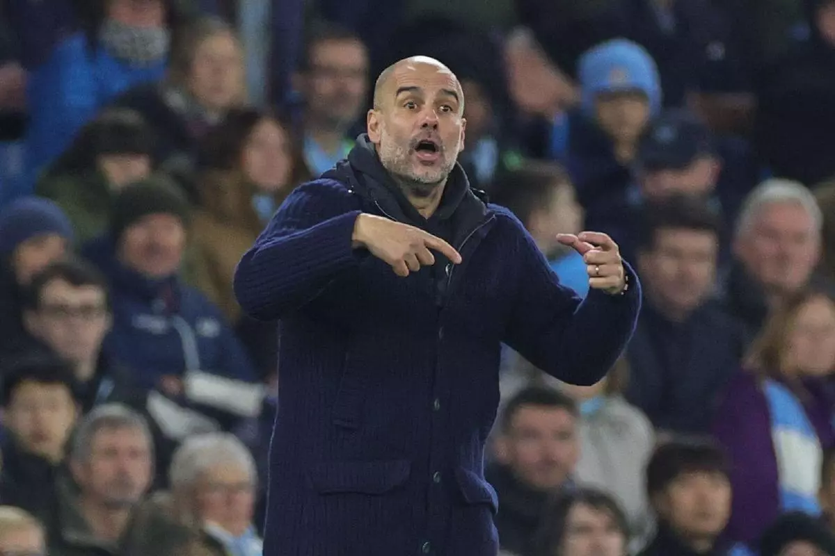 Pep Guardiola of Manchester City 12 Feb 2023