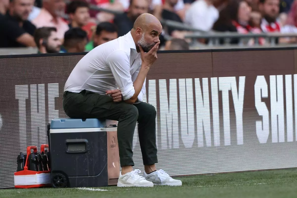 Pep Guardiola of Manchester City