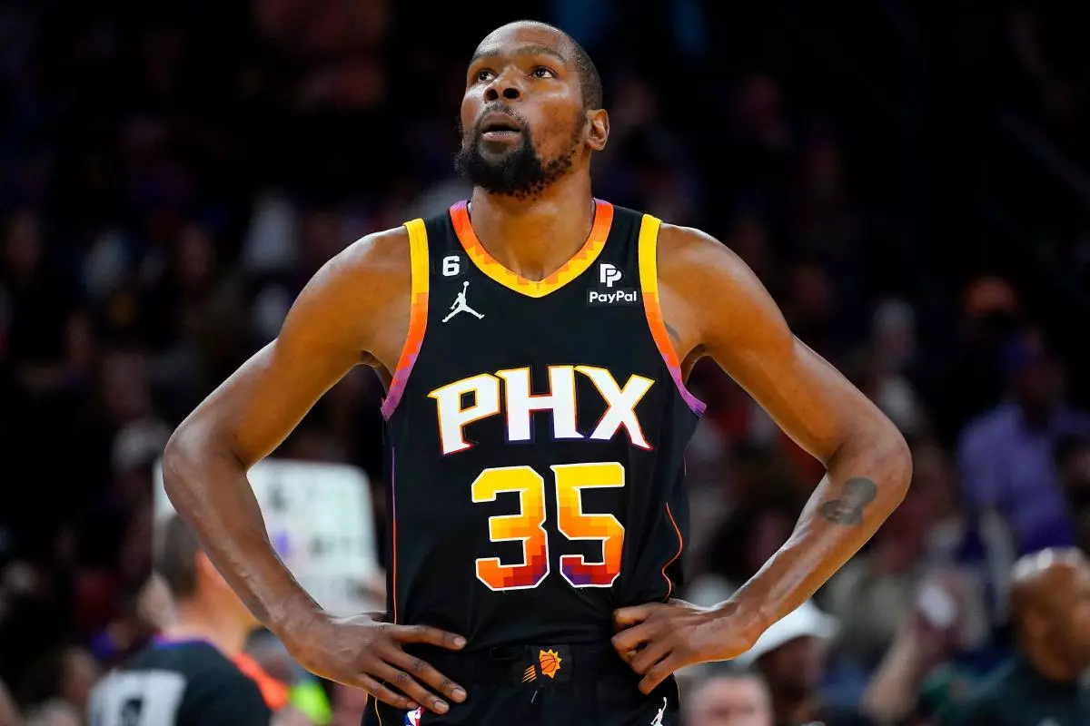 Phoenix Suns forward Kevin Durant