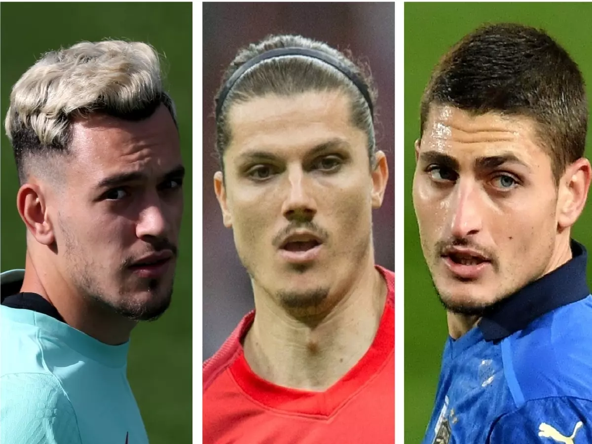 Pedro Goncalves Marcel Sabitzer Marco Verratti