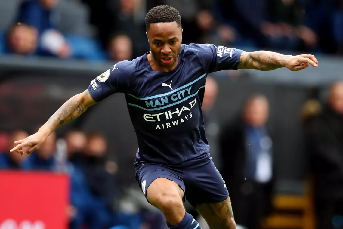 Raheem Sterling Man City Apr22