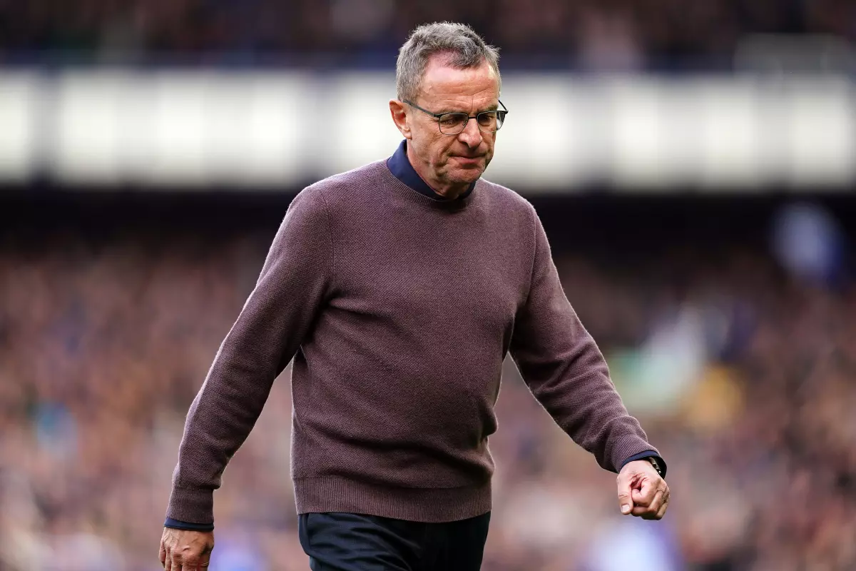 Ralf Rangnick refused to hand his players an excuse after the Everton loss