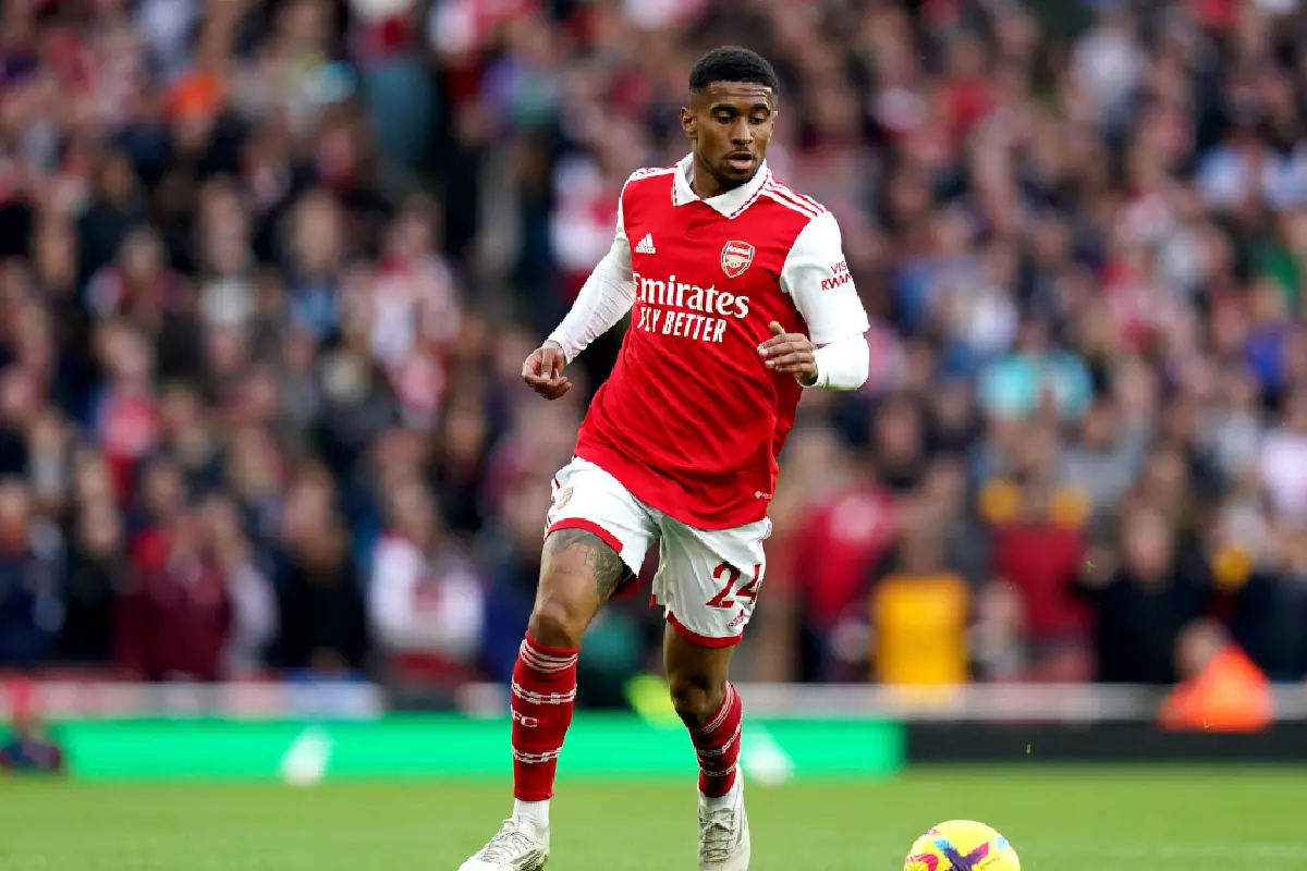 Reiss Nelson against Notts Forest Oct 2022