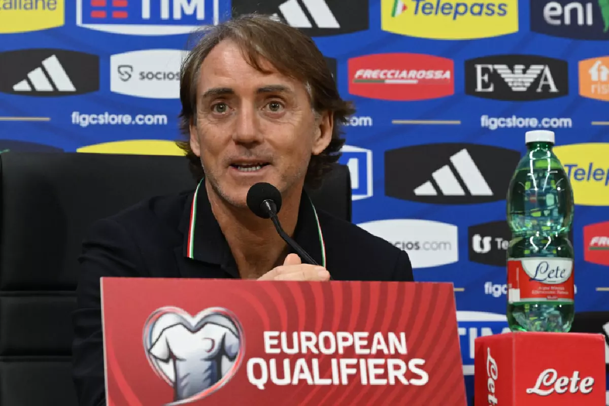 Roberto Mancini Euro qualifiers press conference March 2023
