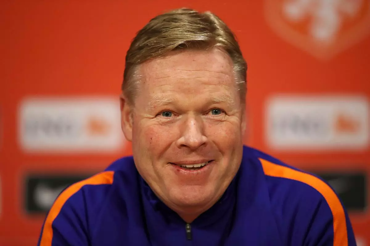 Ronald Koeman, who will succeed Louis van Gaal as Holland manager after this year's World Cup