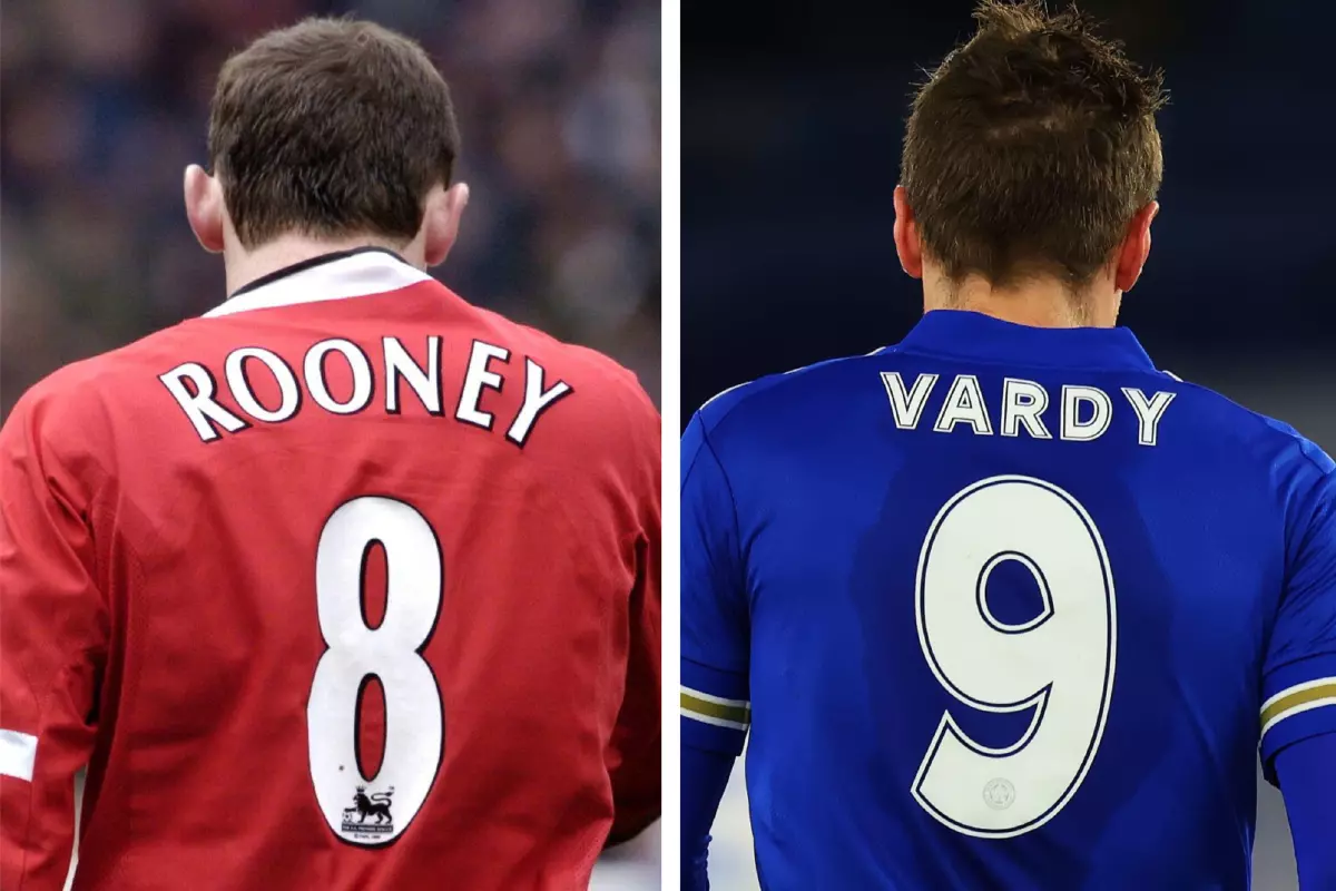 Wayne Rooney Jamie Vardy