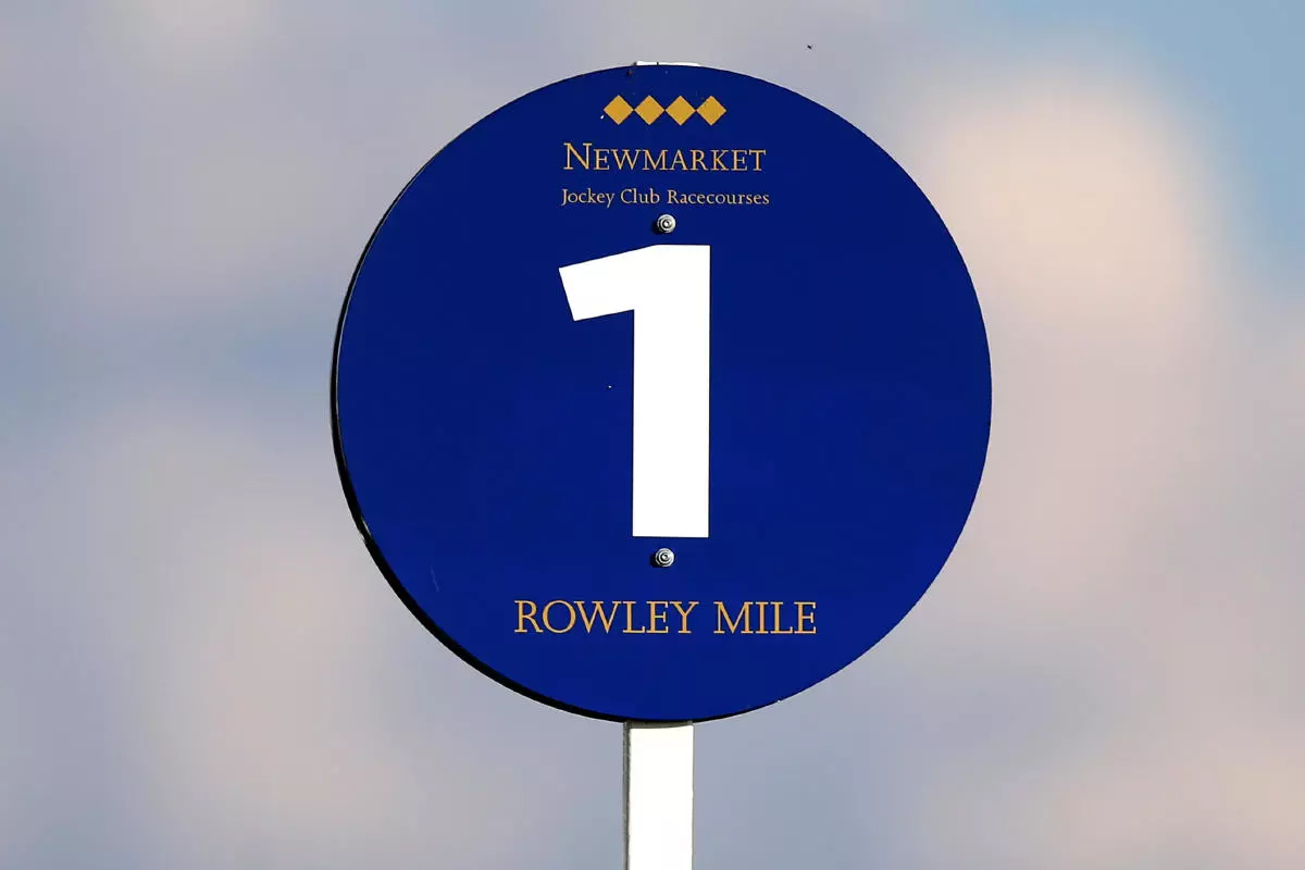 Rowley mile marker Newmarket