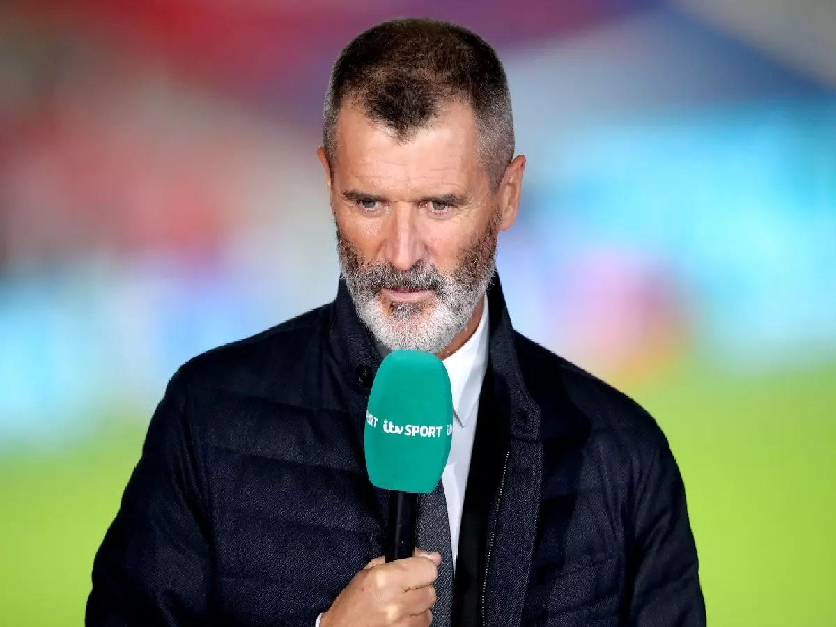 Roy Keane working for ITV