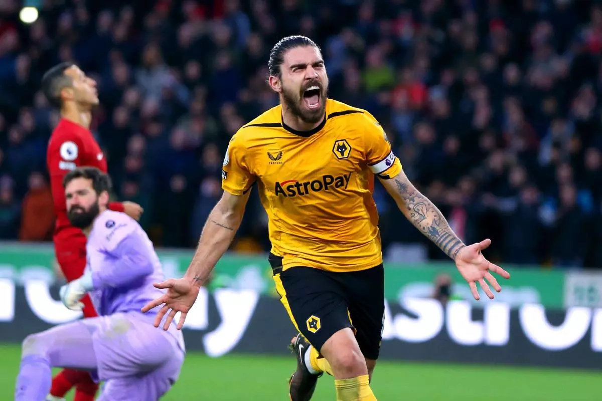 Ruben Neves of Wolves 4 Feb 2023