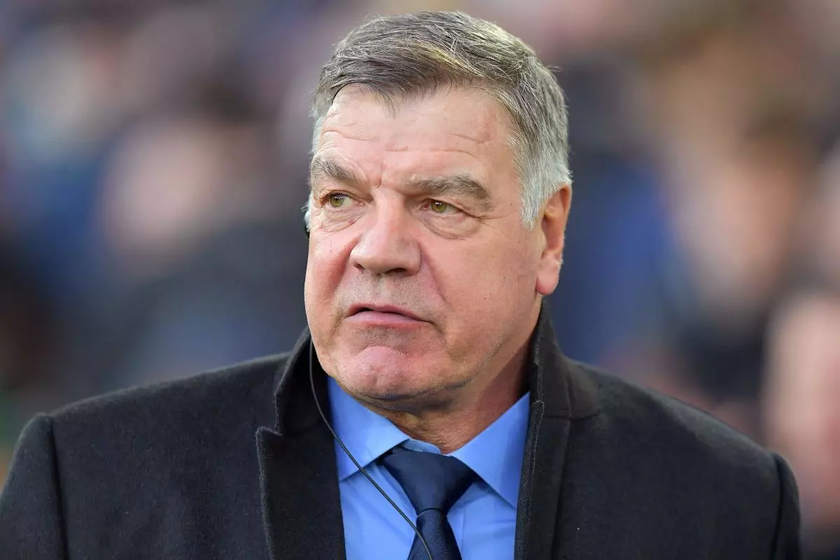 Sam Allardyce brooding
