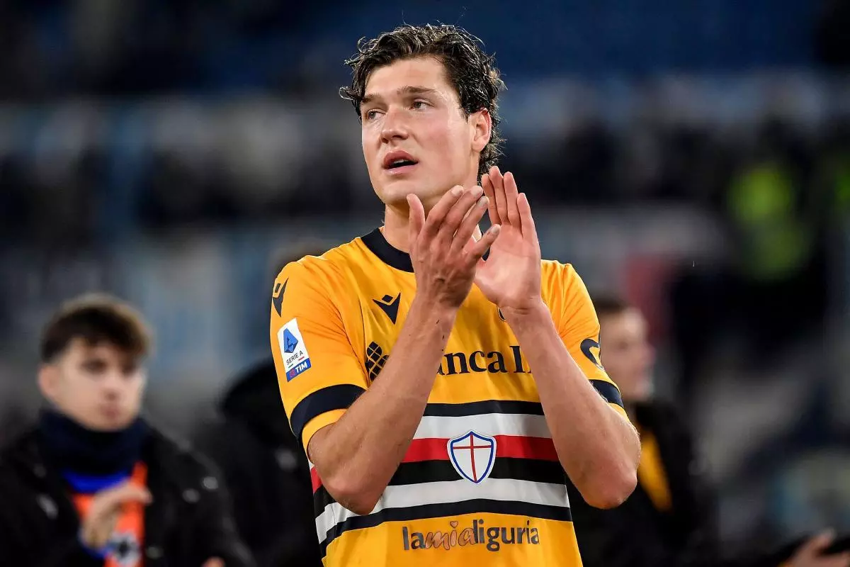 Sam Lammers of UC Sampdoria