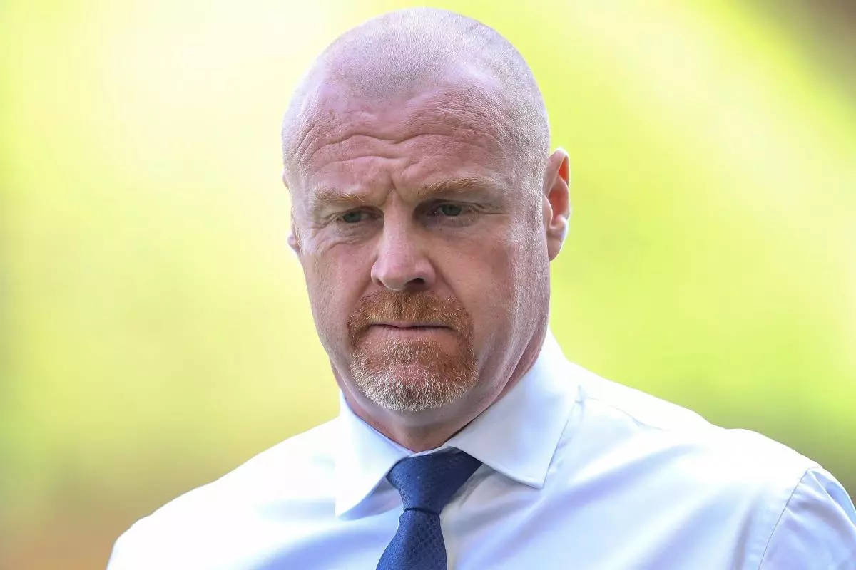 Sean Dyche manager of Everton