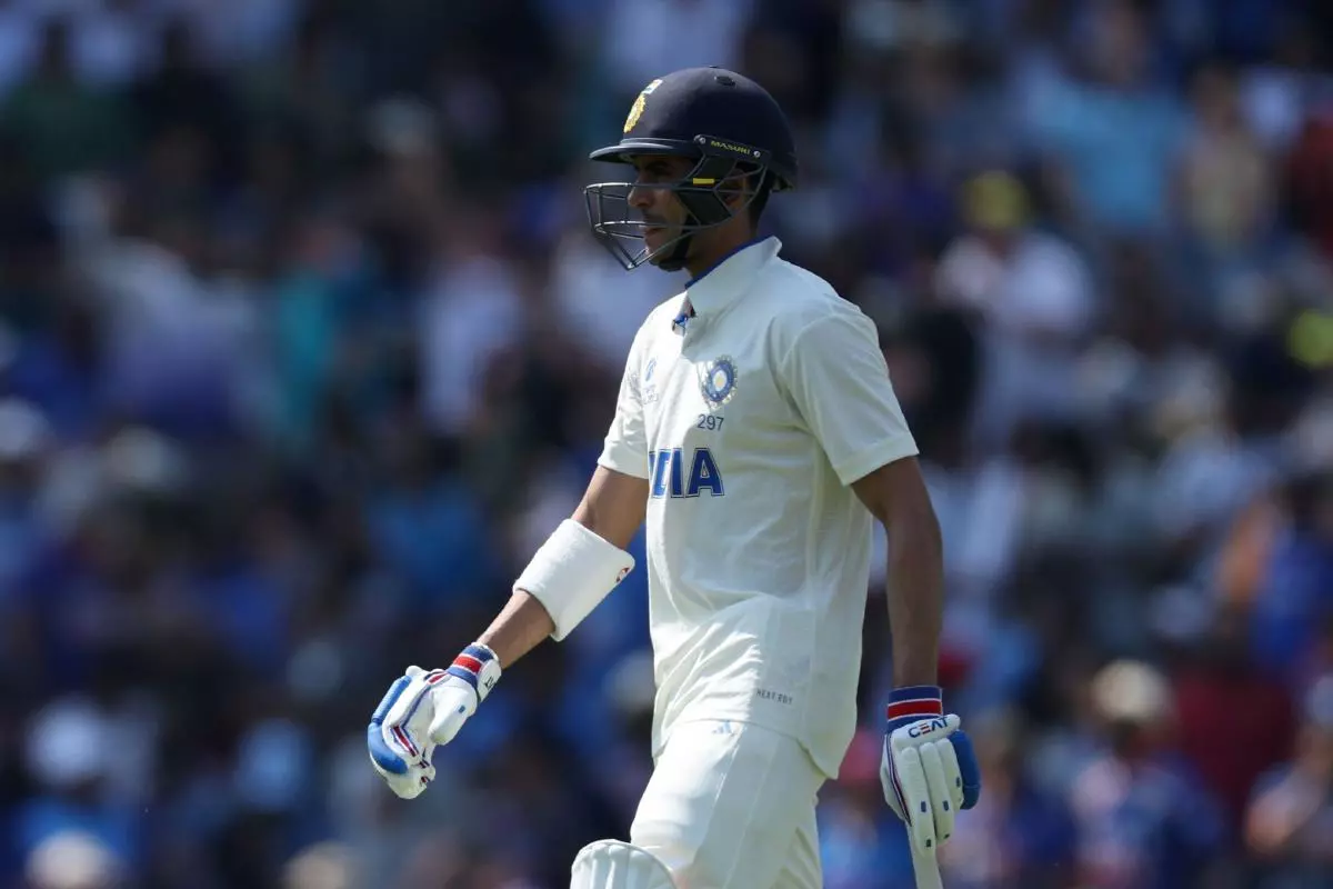 Shubman Gill of India 10 Jun 2023