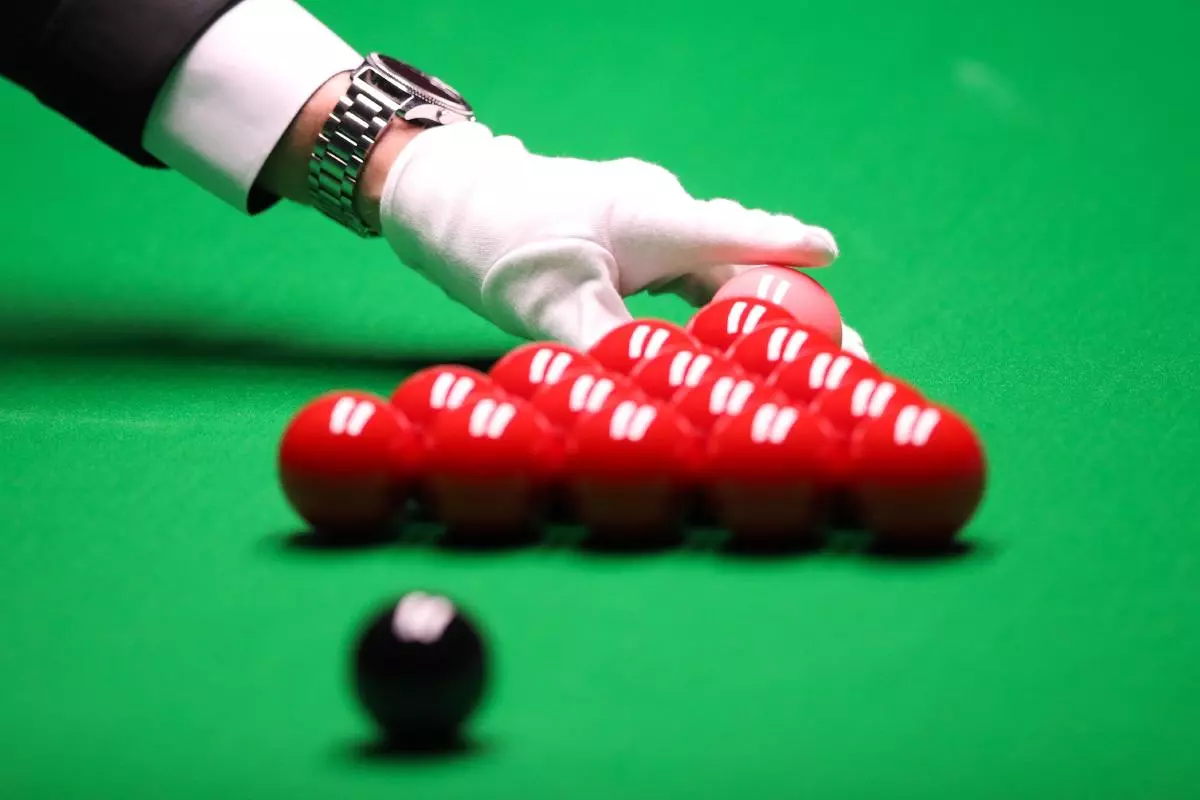 Snooker balls