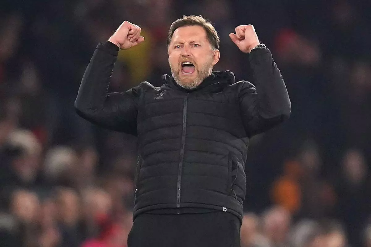 Southampton manager Ralph Hasenhuttl