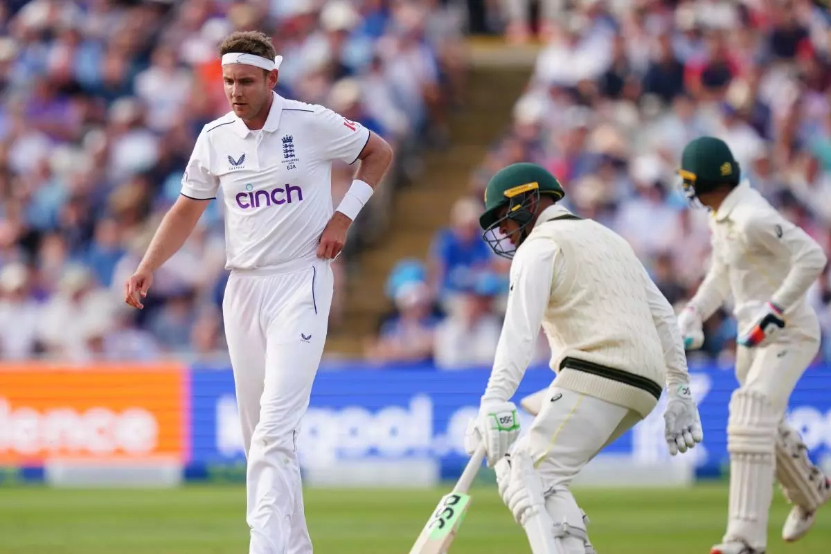 Stuart Broad of England 17 Jun 2023