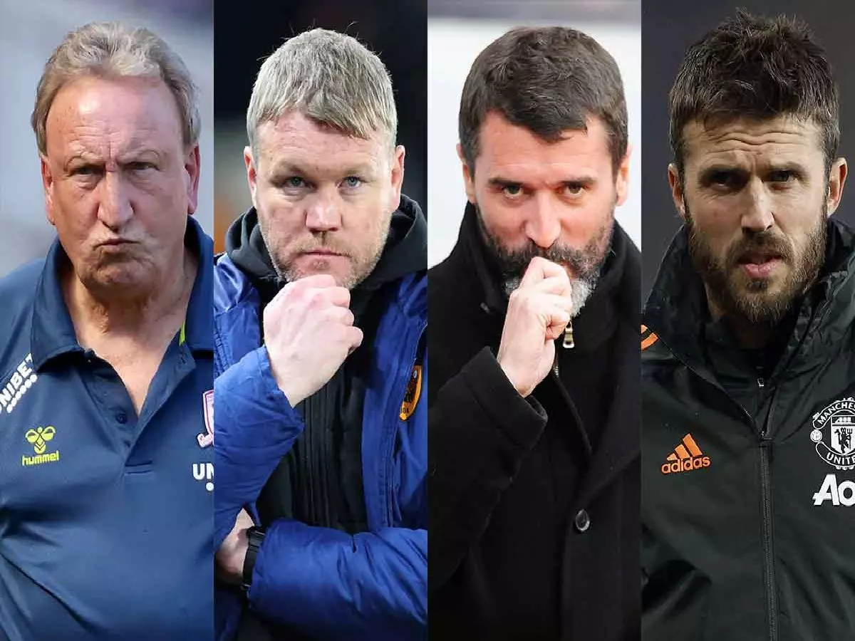Neil Warnock, Grant McCann, Roy Keane, Michael Carrick - Sunderland manager links