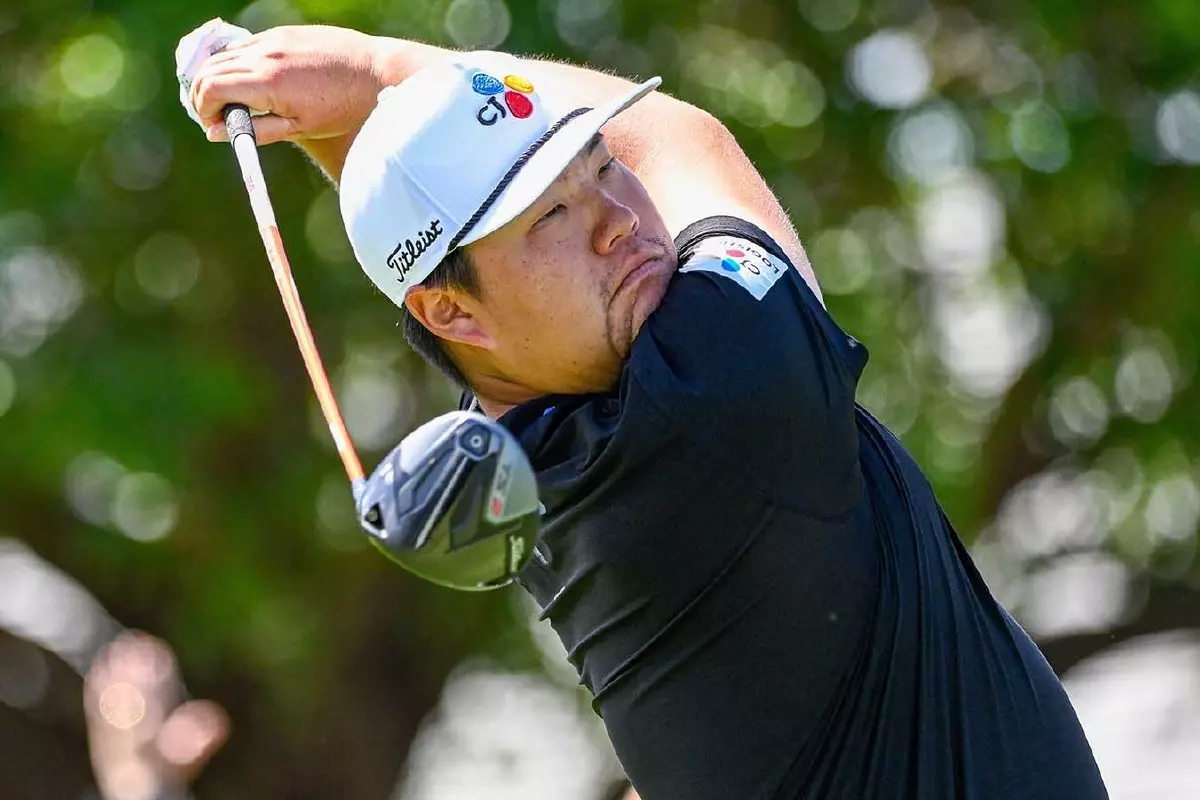 Sungjae Im in action