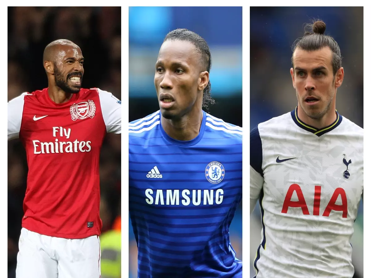 Thierry Henry, Arsenal, Didier Drogba, Chelsea, Gareth Bale, Tottenham, returning