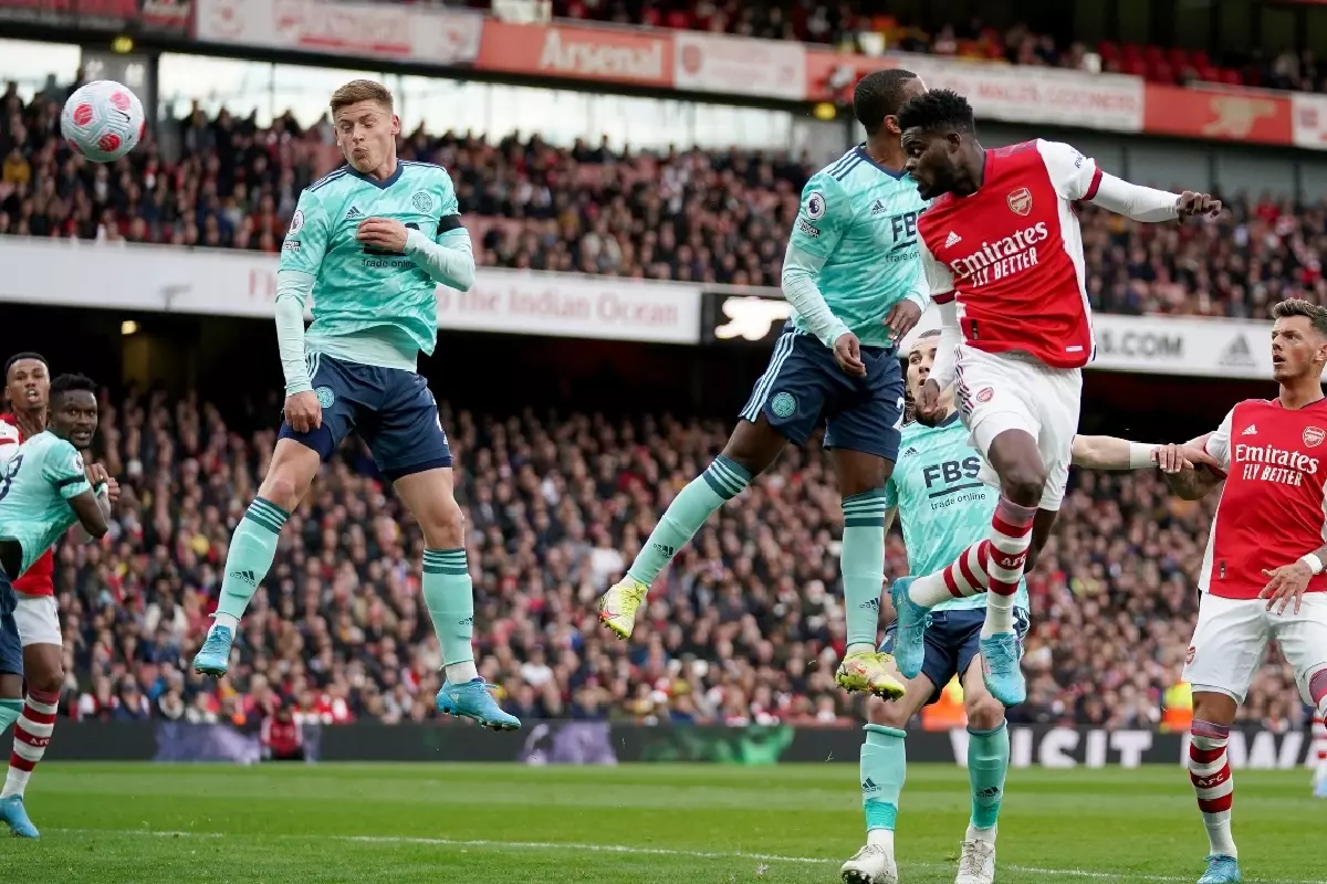 Thomas Partey goal Arsenal vs Leicester Mar22