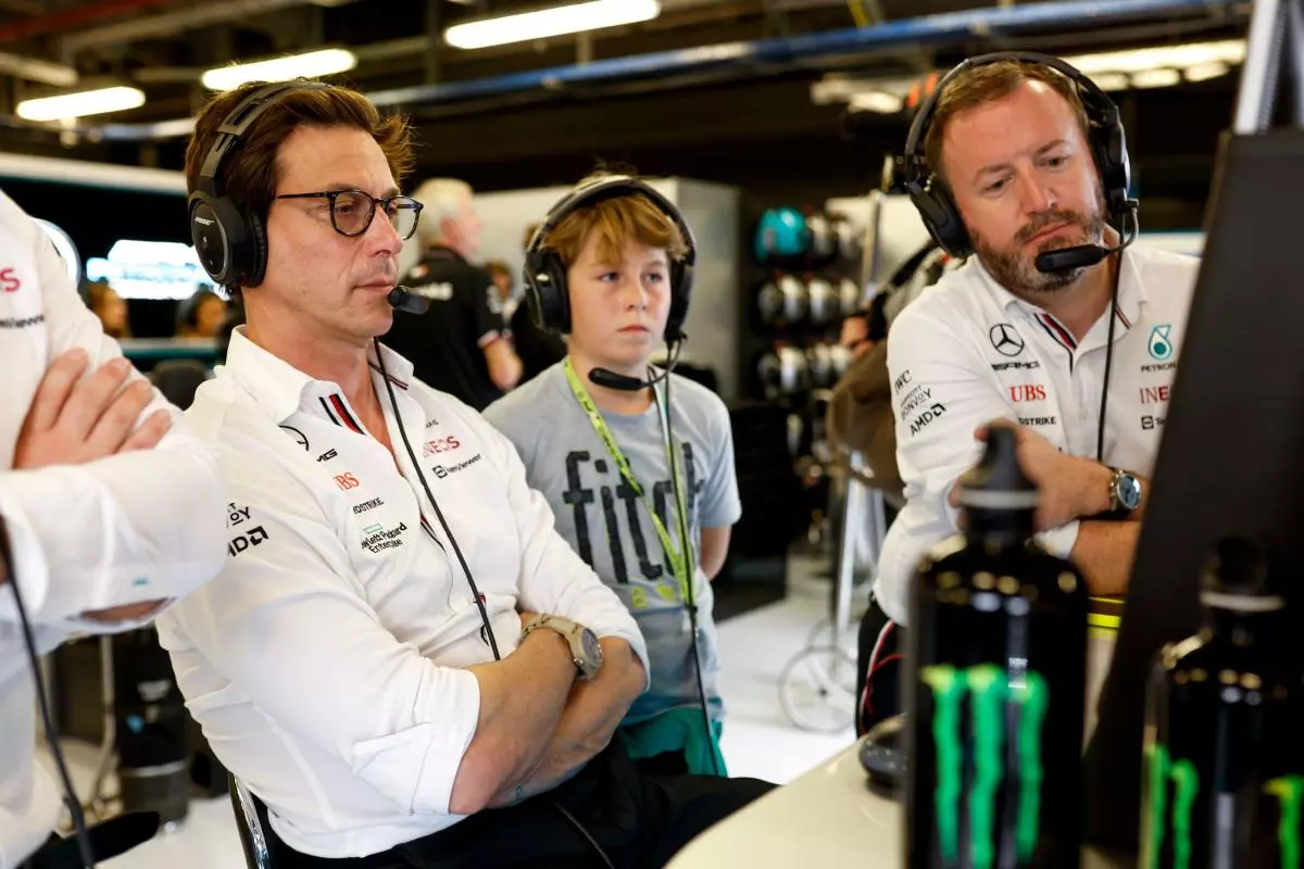 Toto Wolff F1 Grand Prix of Abu Dhabi at Yas Marina Circuit November 19 2022