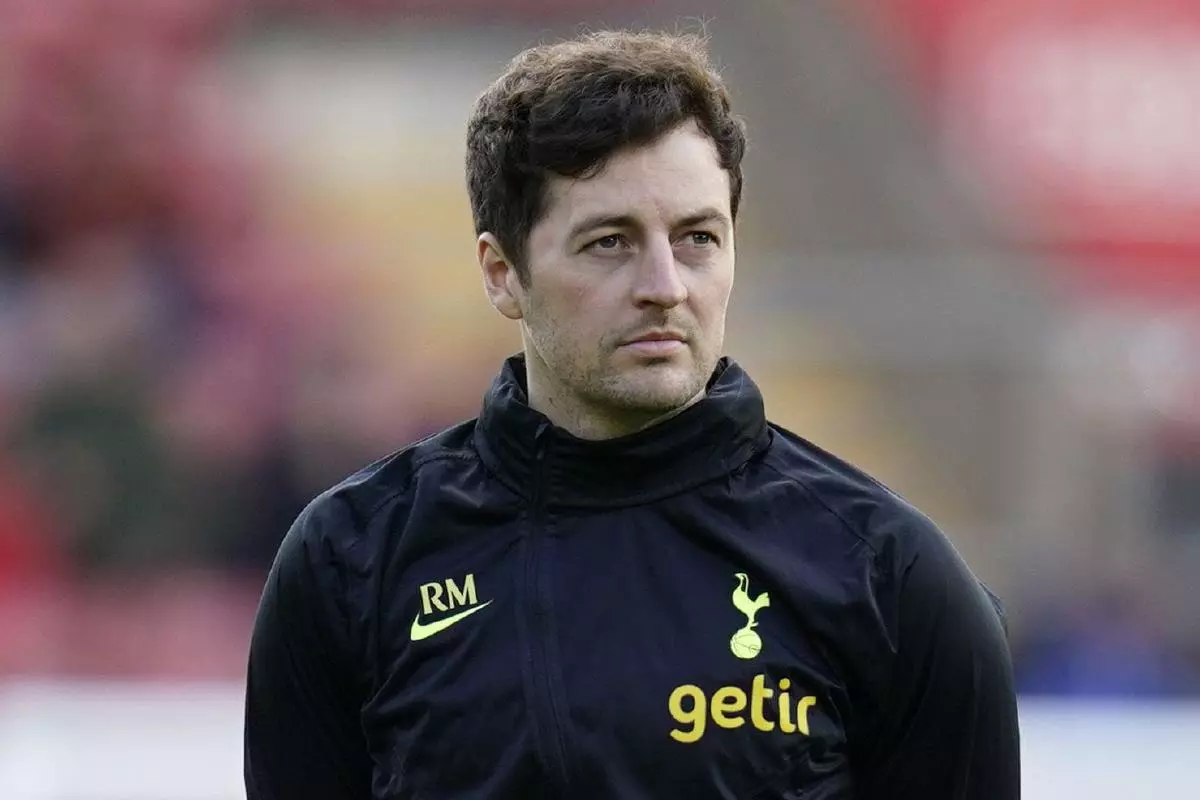 Tottenham Hotspur interim manager Ryan Mason