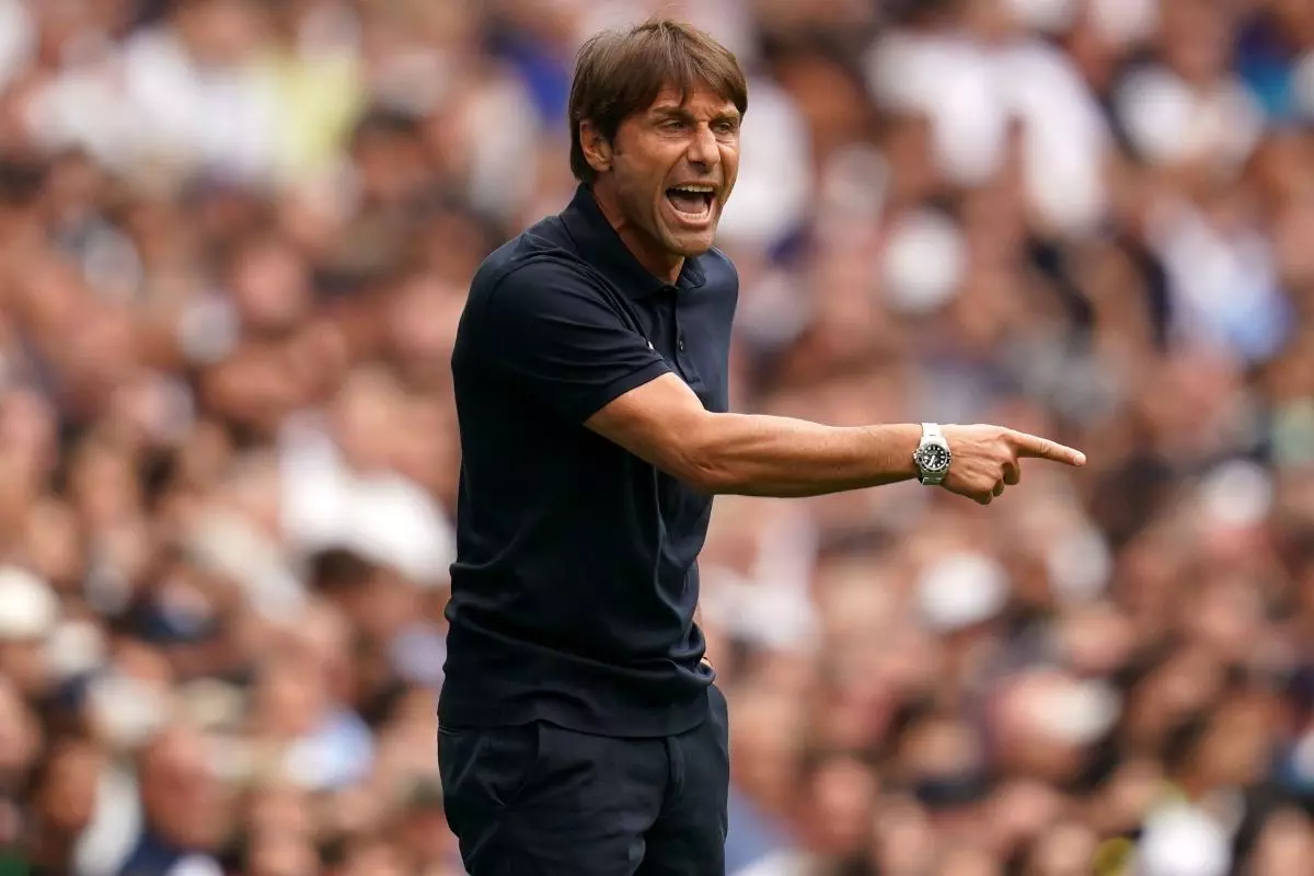 Tottenham Hotspur manager Antonio Conte