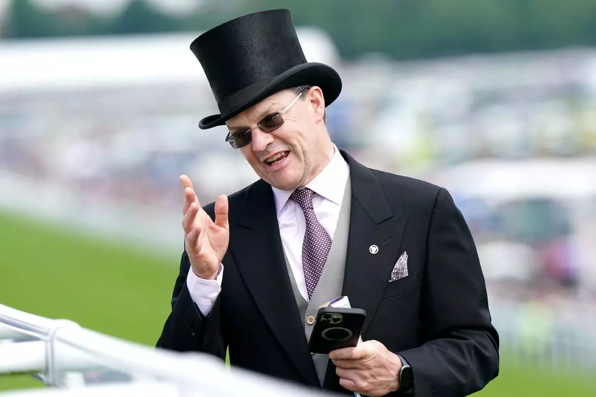 Trainer Aidan O'Brien