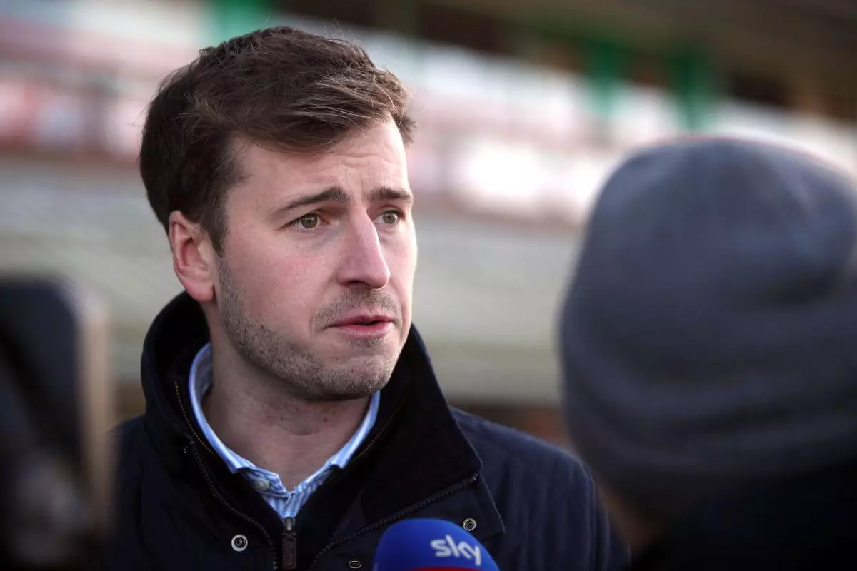 Trainer Jack Channon at Wolverhampton Racecourse - May 2023