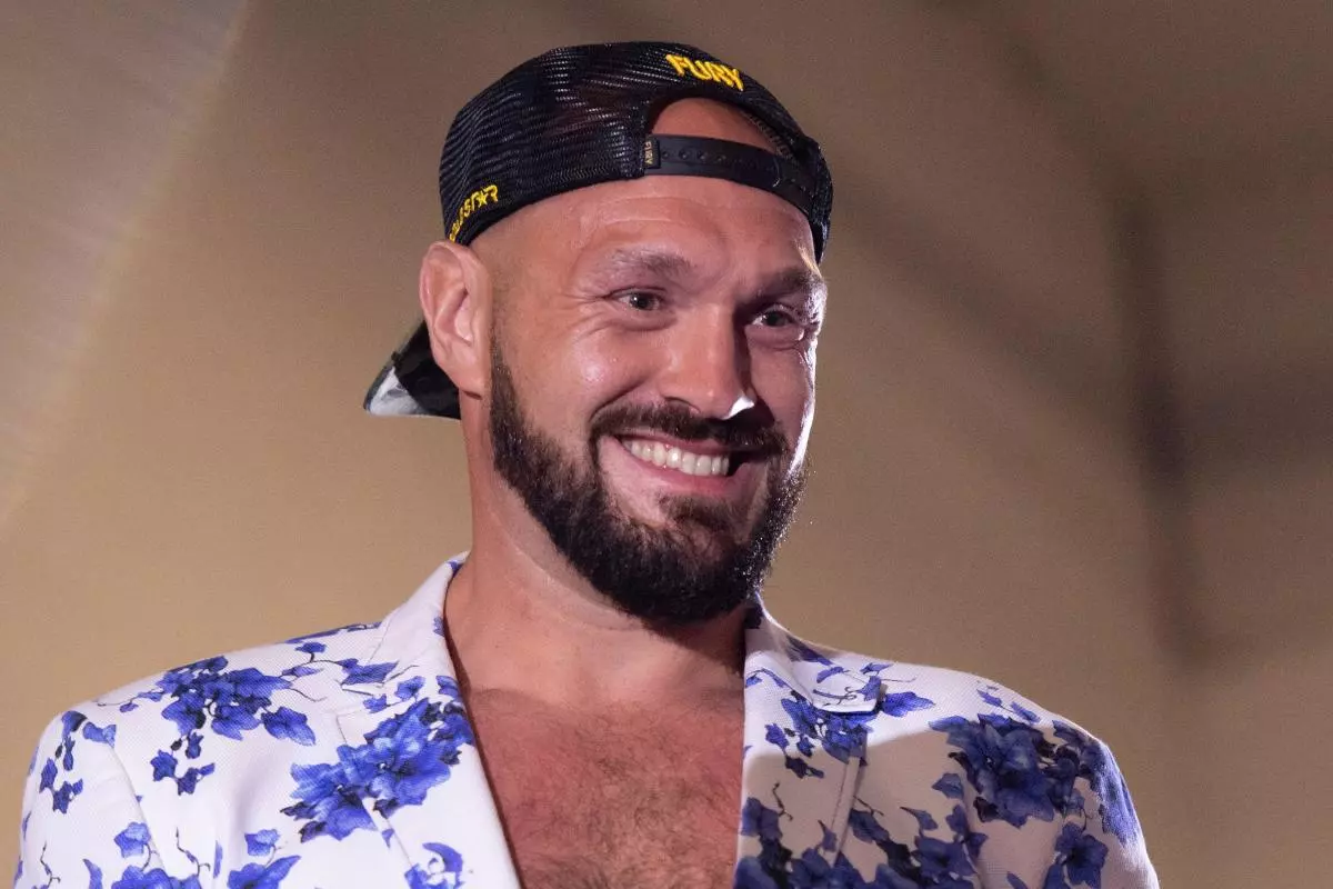 Two-time world heavyweight champion Tyson Fury