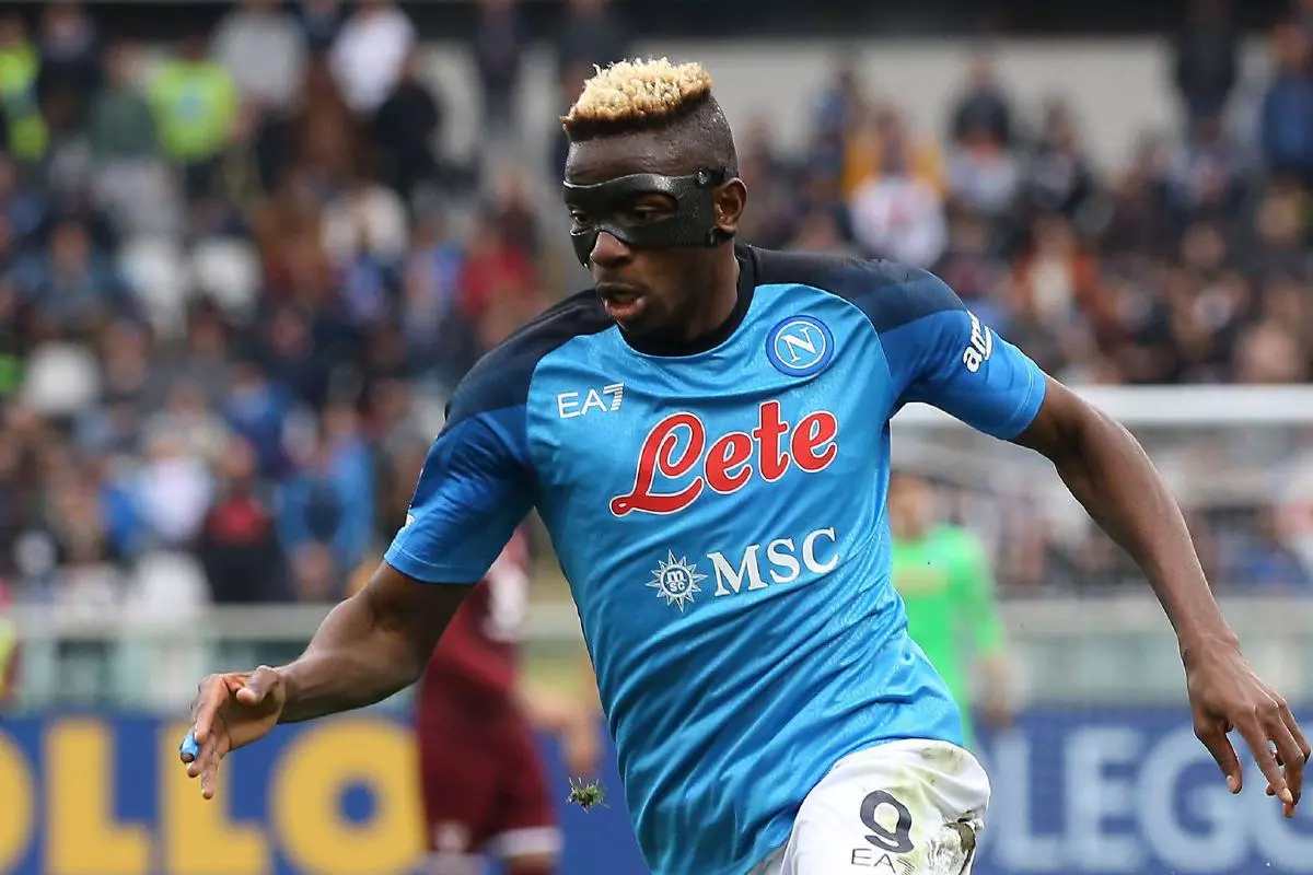Victor Osimhen of Napoli 19 Mar 2023