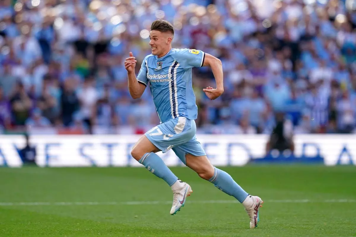 Viktor Gyokeres of Coventry City, May 2023