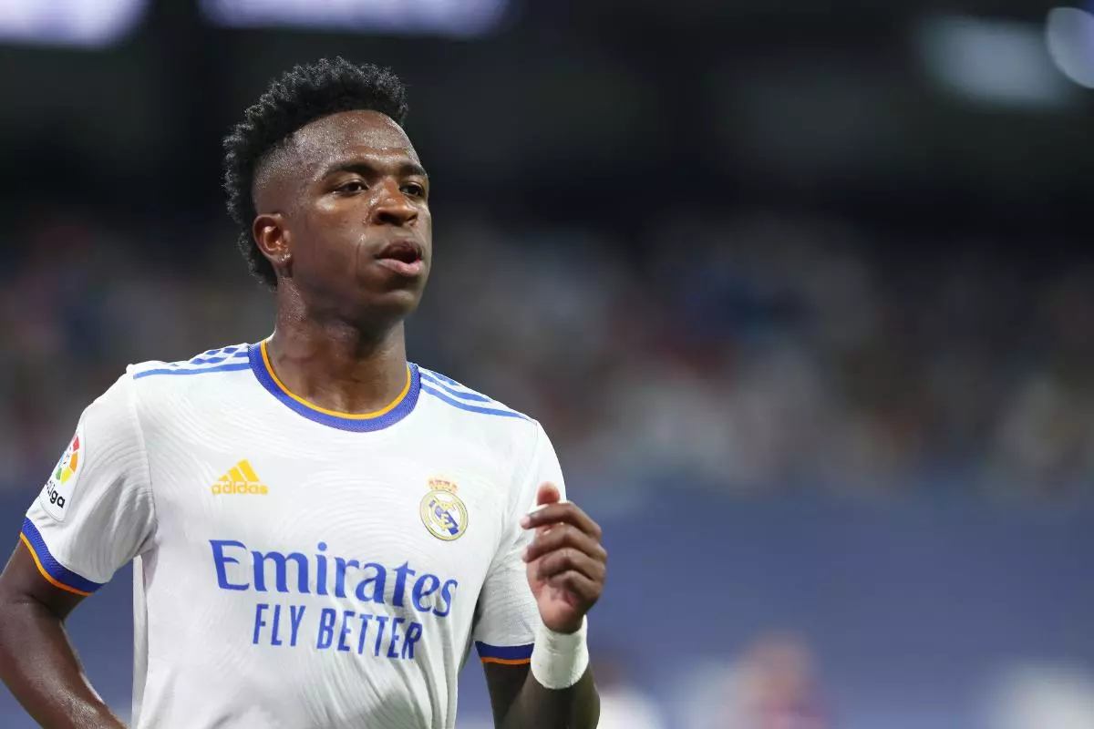 Vinicius Junior opens the scoring vs Liverpool