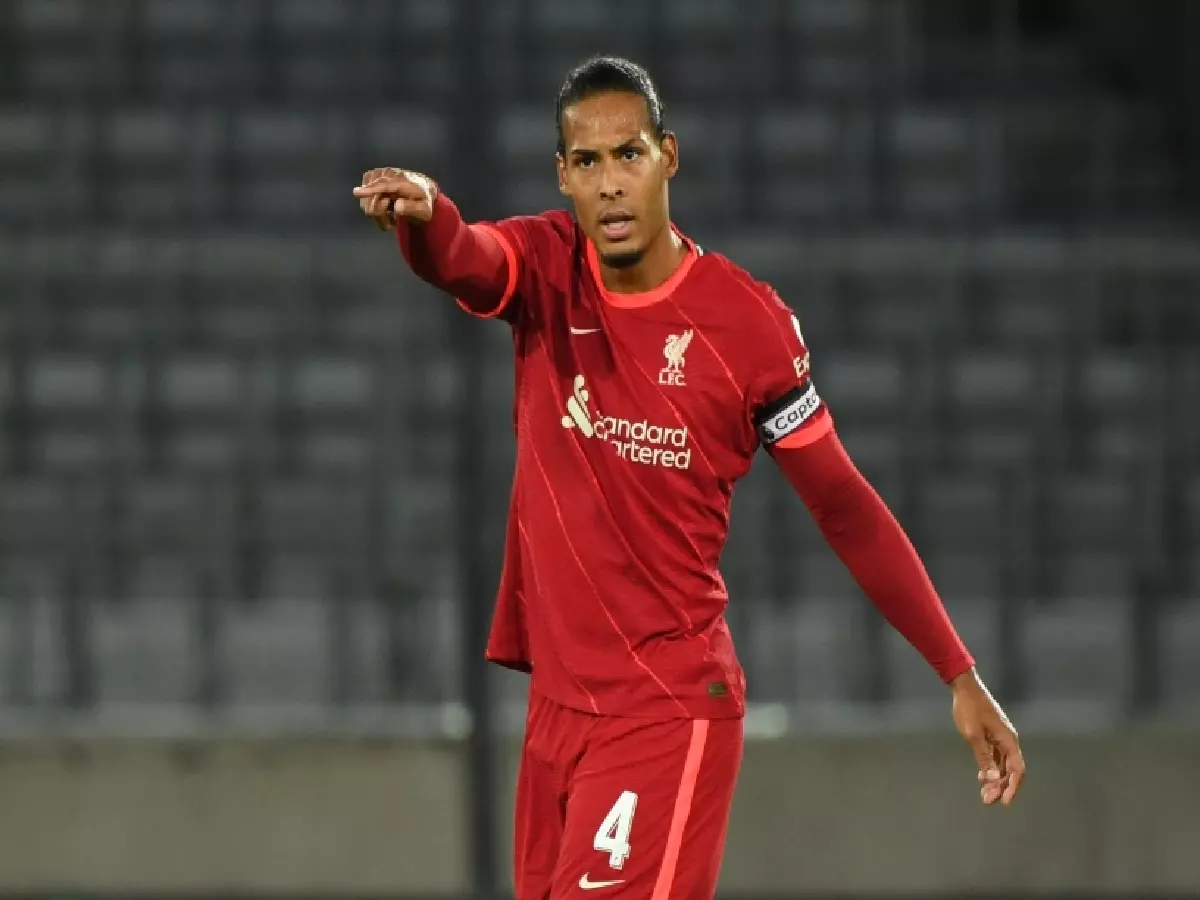 Virgil van Dijk Liverpool Hertha Jul21