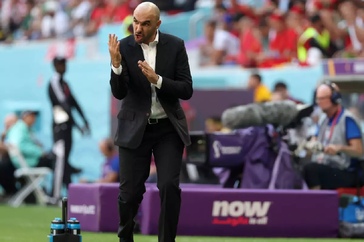 Walid Regragui World Cup November 2022
