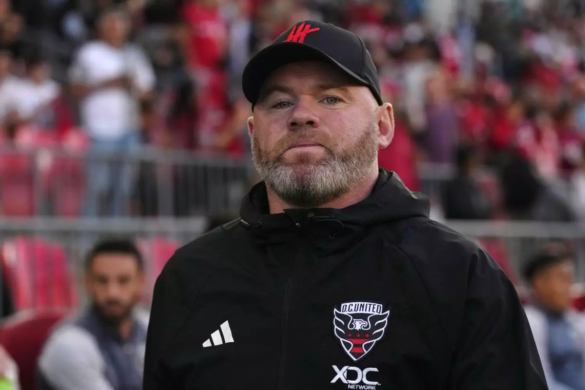 DC United manager Wayne Rooney on May 27, 2023