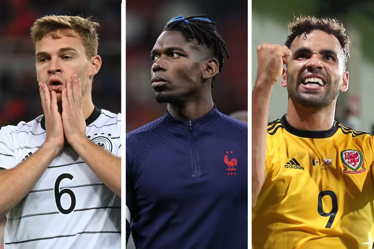 Timo Werner, Paul Pogba, Hal Robson-Kanu