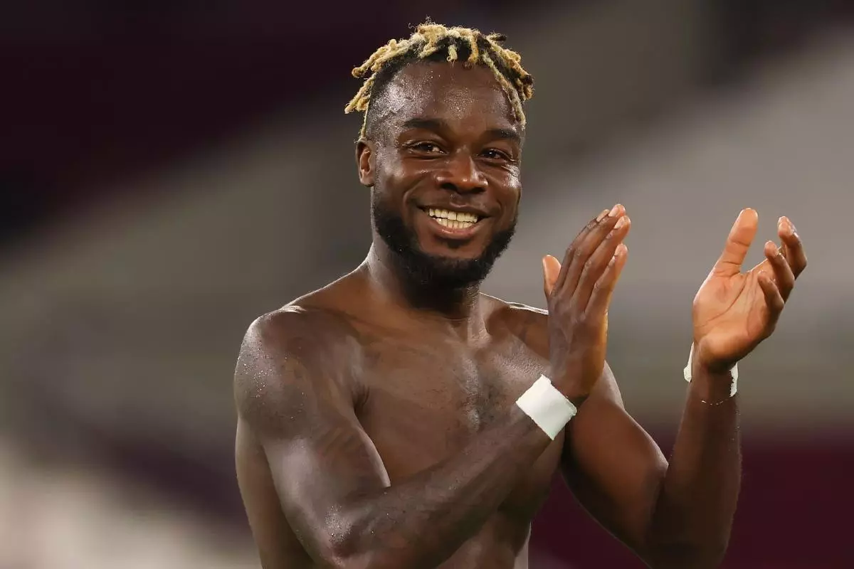 West Ham winger Maxwel Cornet