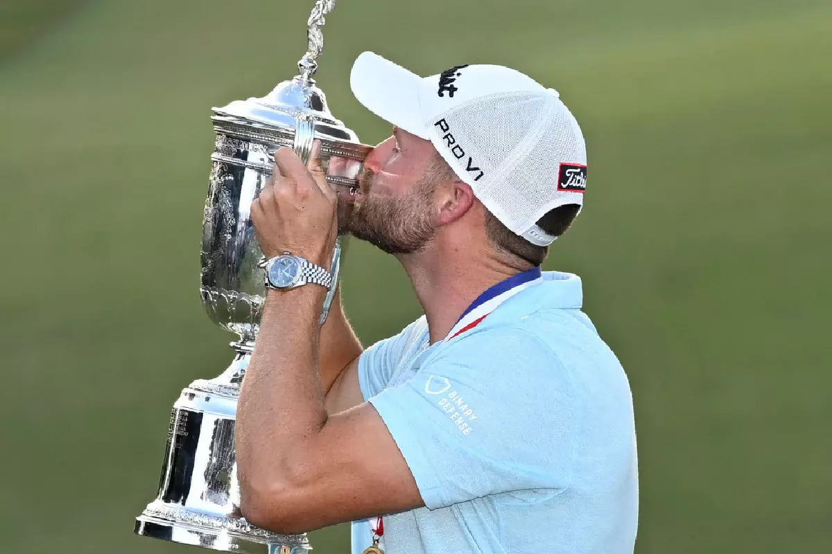 Wyndham Clark wins the US Open - Jul 2023