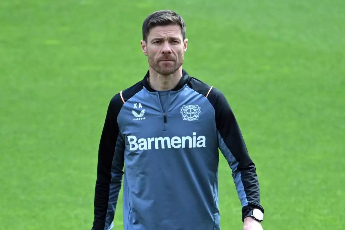 Xabi Alonso of Leverkusen 17 May 2023