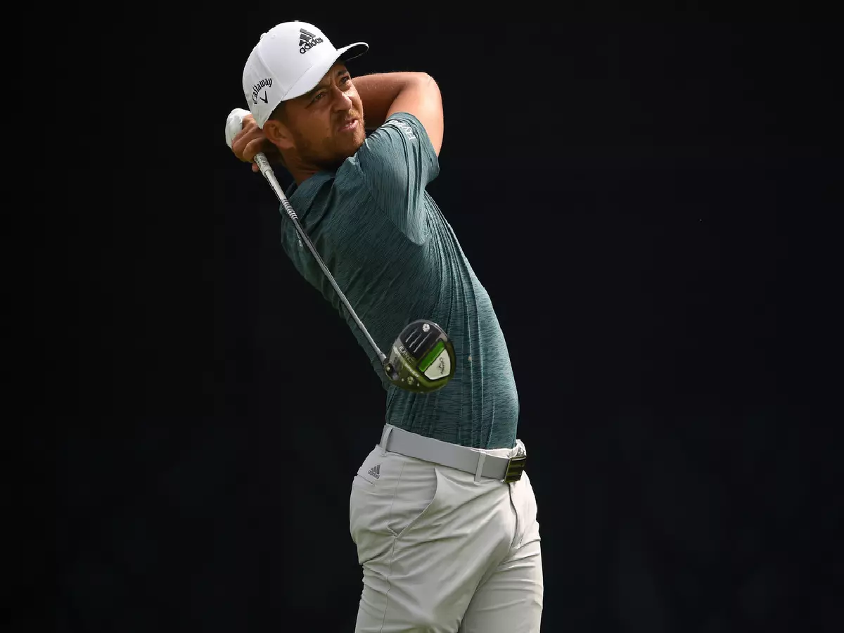 Xander Schauffele at the 2021 US Open