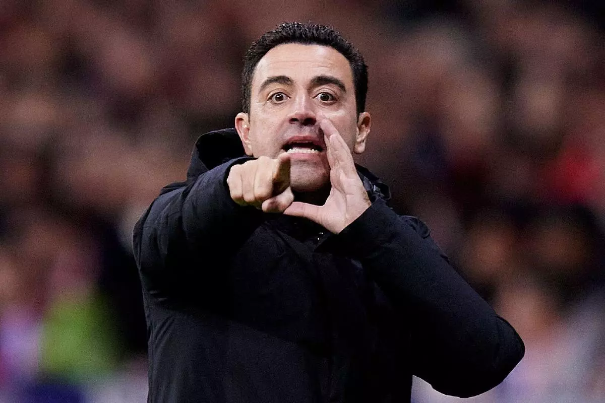 Xavi of Barcelona Jan 2023