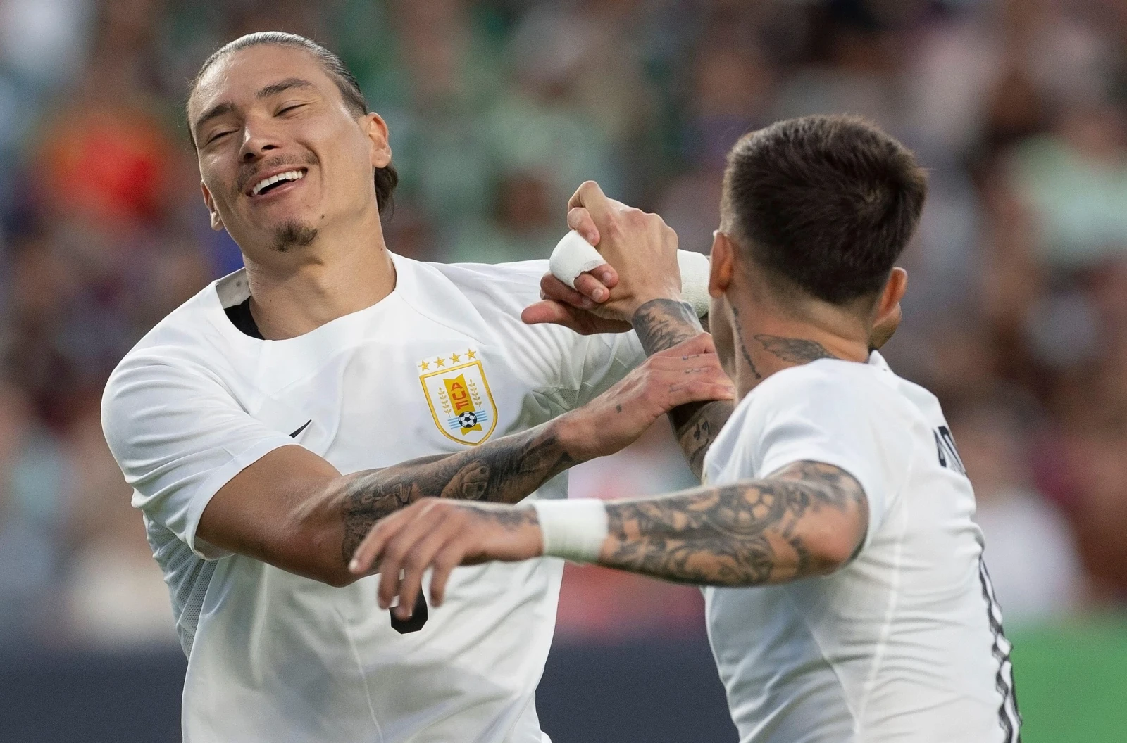 Darwin Nunez scores for Uruguay